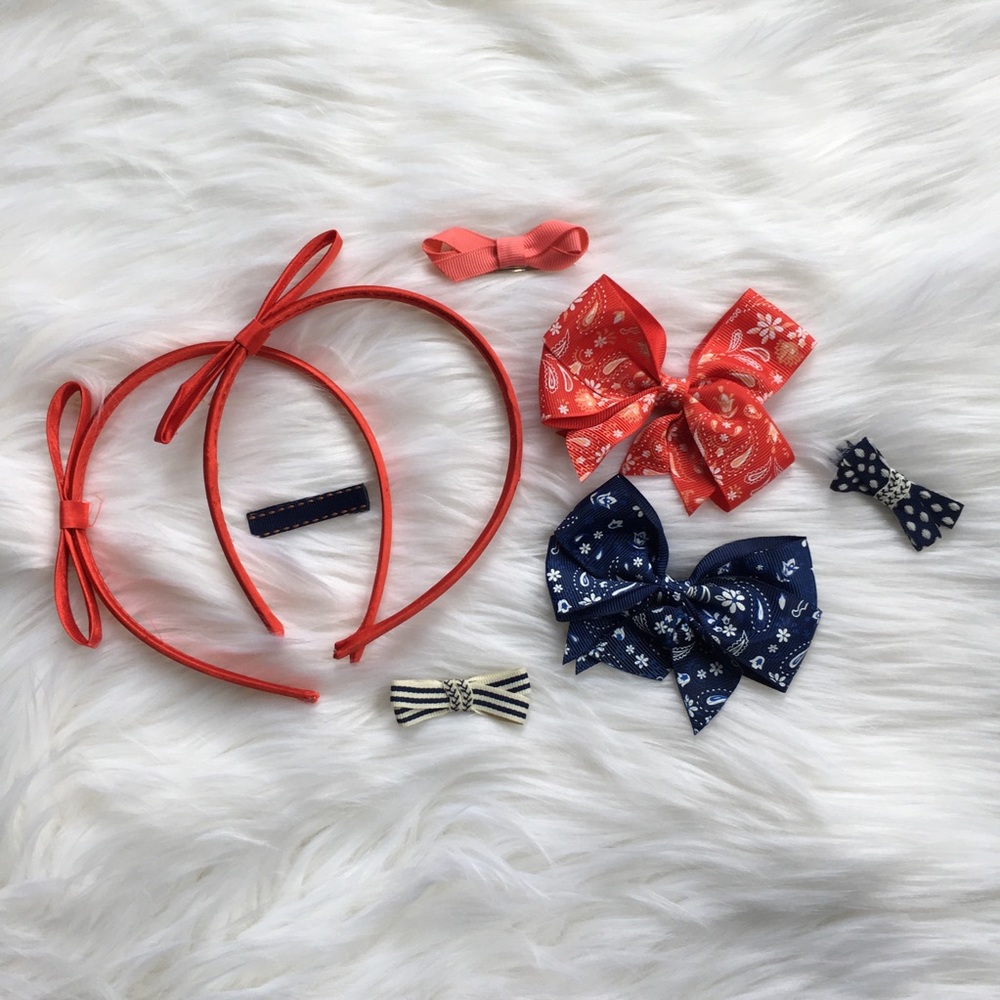 Bundle of Headbands and Bows